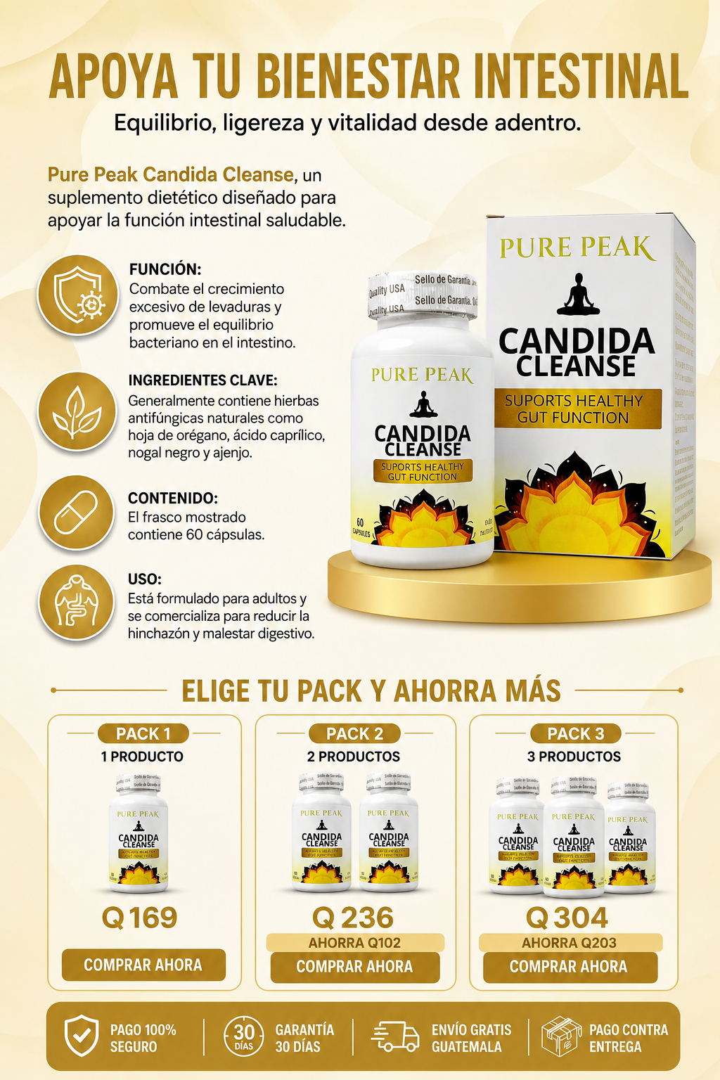 Candida Cleanse para una limpieza profunda