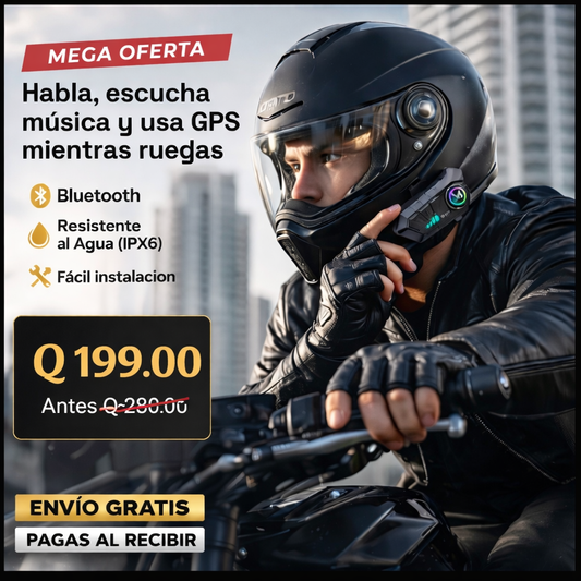 AURICULARES PARA CASCO DE MOTO