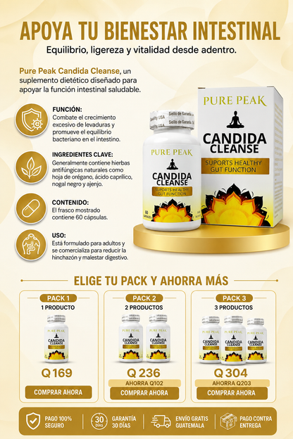 Candida Cleanse para una limpieza profunda