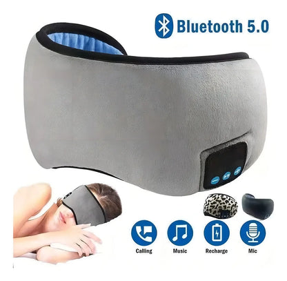 🔥 ¿Te Cuesta Dormir Por La Luz O El Ruido?: Antifaz Bluetooth y Sonido + ENVÍO GRATIS