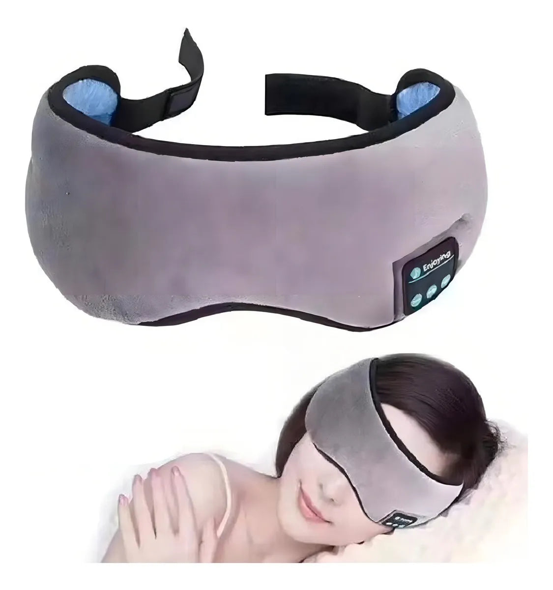 🔥 ¿Te Cuesta Dormir Por La Luz O El Ruido?: Antifaz Bluetooth y Sonido + ENVÍO GRATIS
